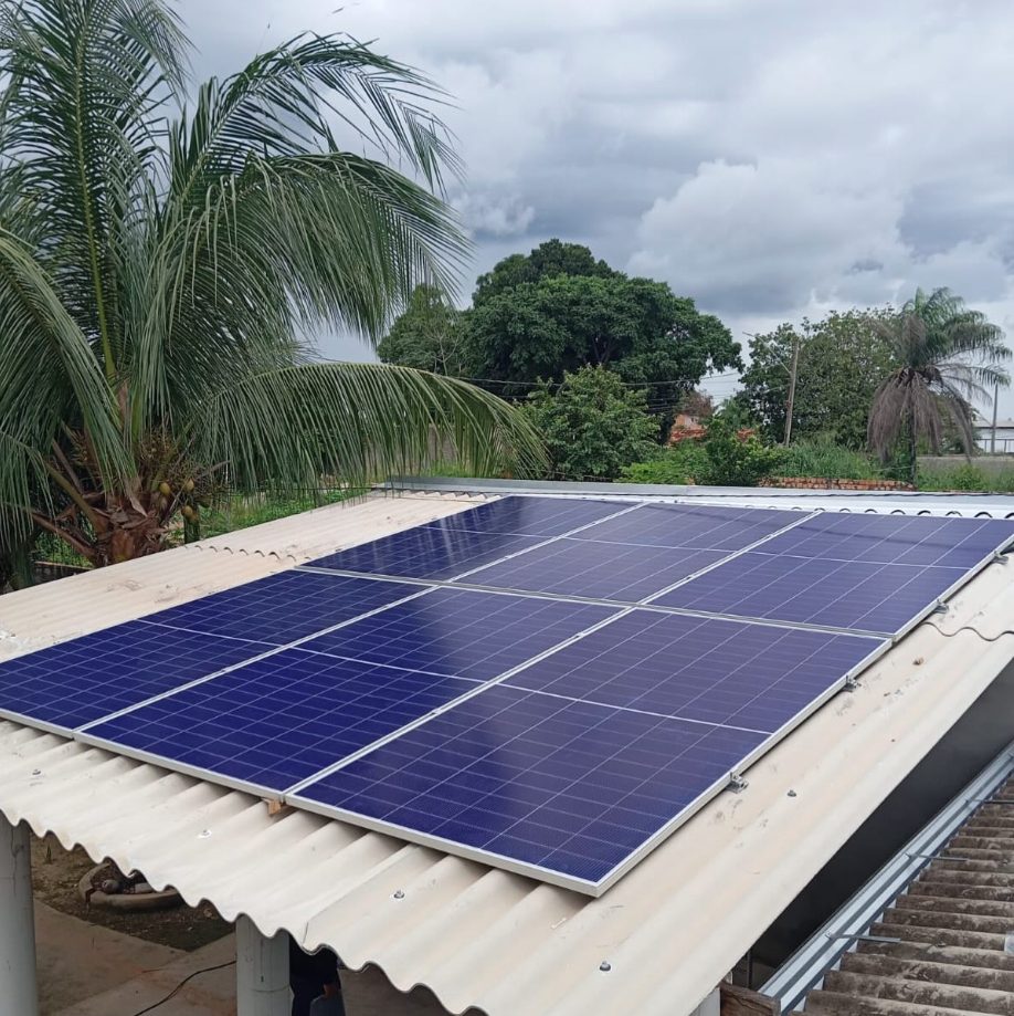 Energia solar em propriedade rural
