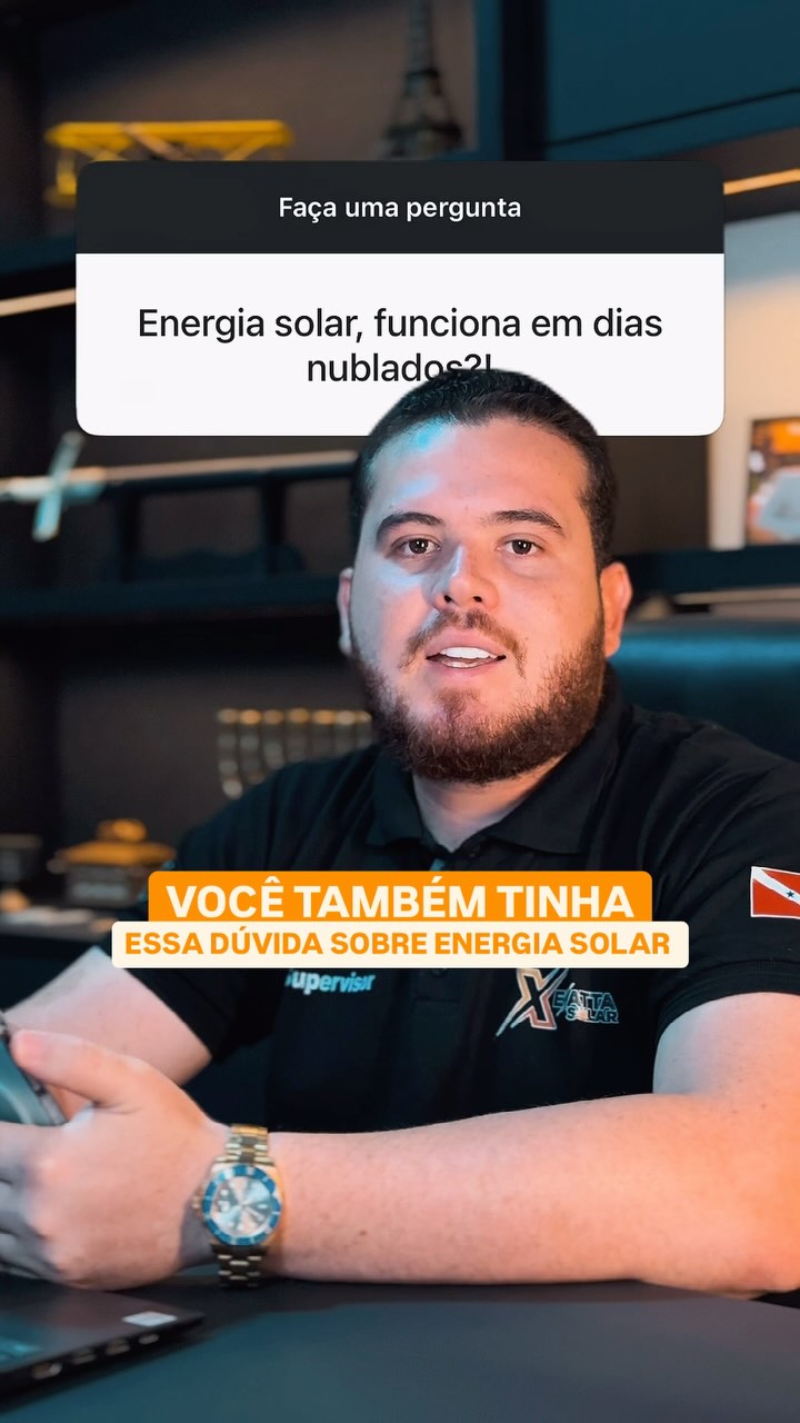 Mito: energia solar só funciona com sol forte?