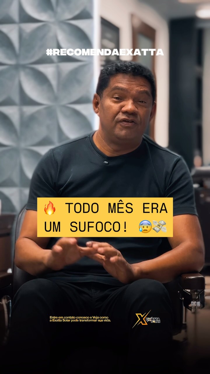 Barbearia Carvalhos: a conta de luz deixou de ser sufoco.
