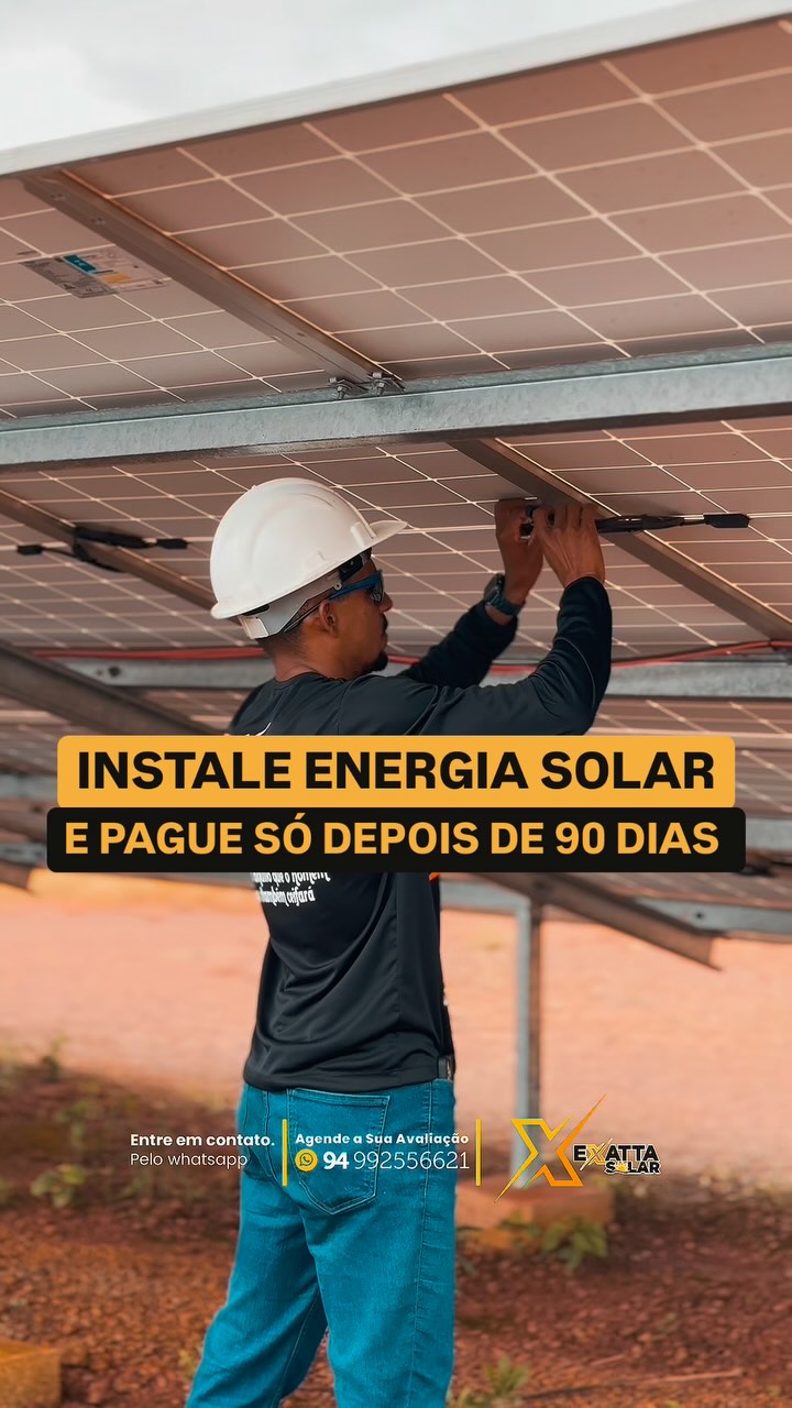Energia solar que cabe no seu bolso.