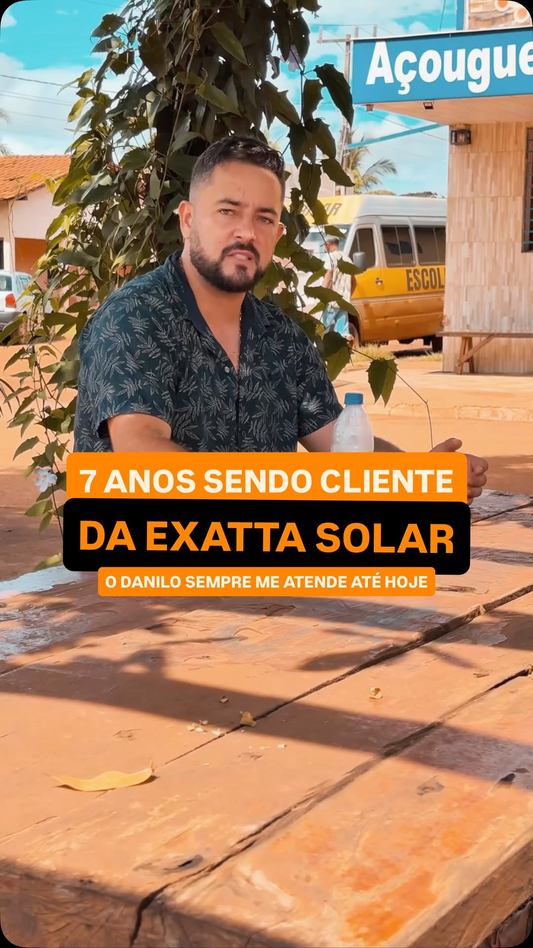 7 anos, mesmo cliente, mesmo número, mesmo suporte.